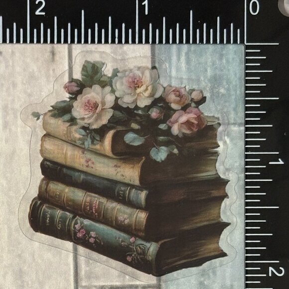 🌀10/$10🌀 Translucent Retro Mushroom Fairy Tale Reusable Waterproof Sticker Dec - Picture 1 of 1